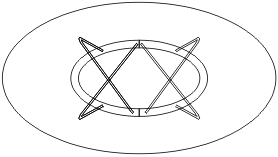 Tisch oval zchn0102
